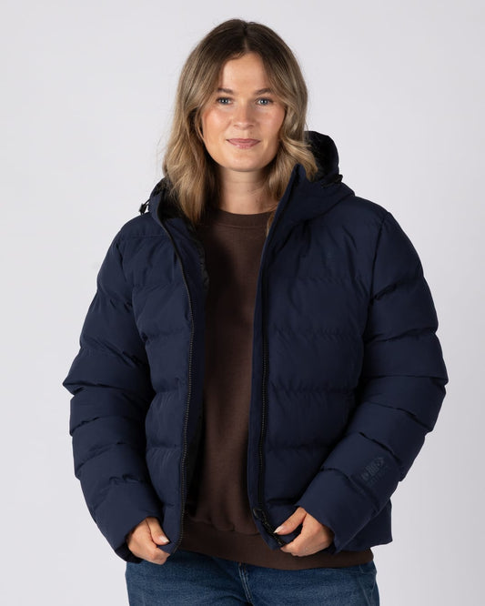 Dune Womens Padded Jacket In Dress Blue
