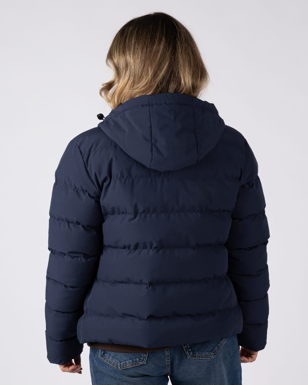 Dune Womens Padded Jacket In Dress Blue