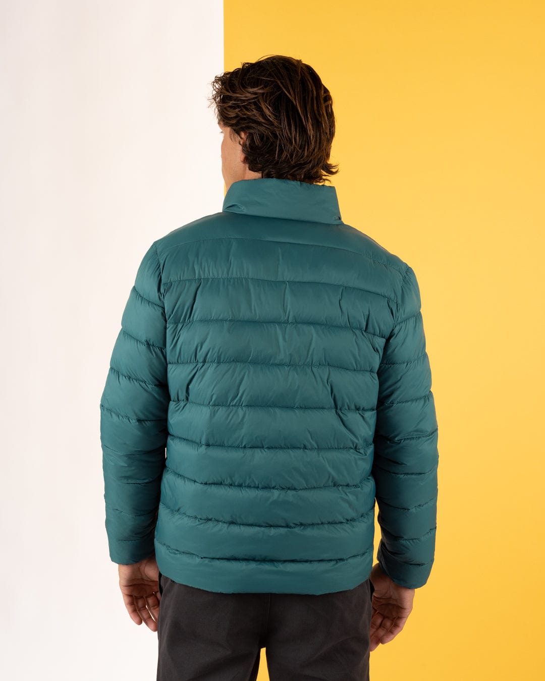 Resin - Mens Water Resistant Padded Jacket - Teal