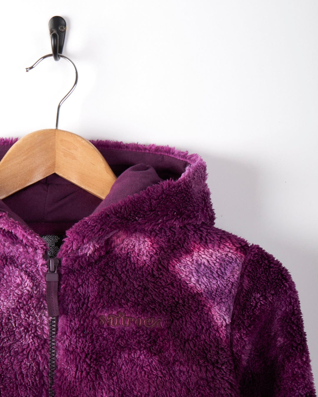 Kiki Kids Zip Fleece in Purple