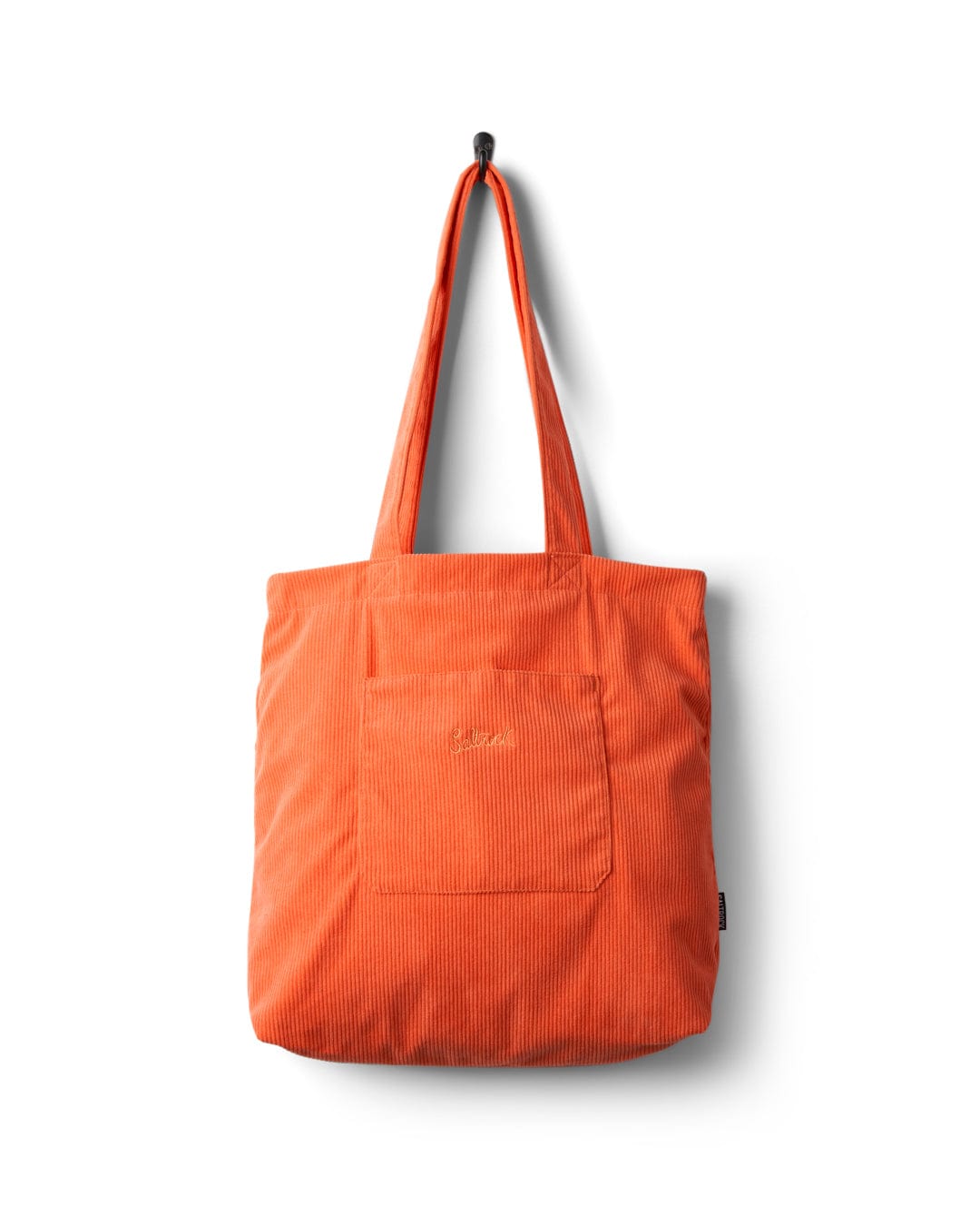 Laguna Cord Shopper Bag - Coral by Saltrock on a white background.