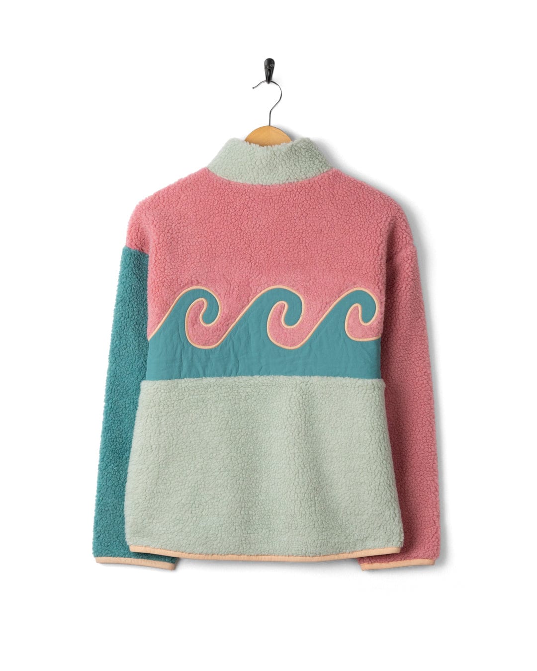 Emery Wave - Women Zip Fleece - Pink