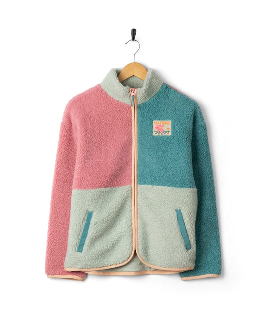 Emery Wave - Women Zip Fleece - Pink