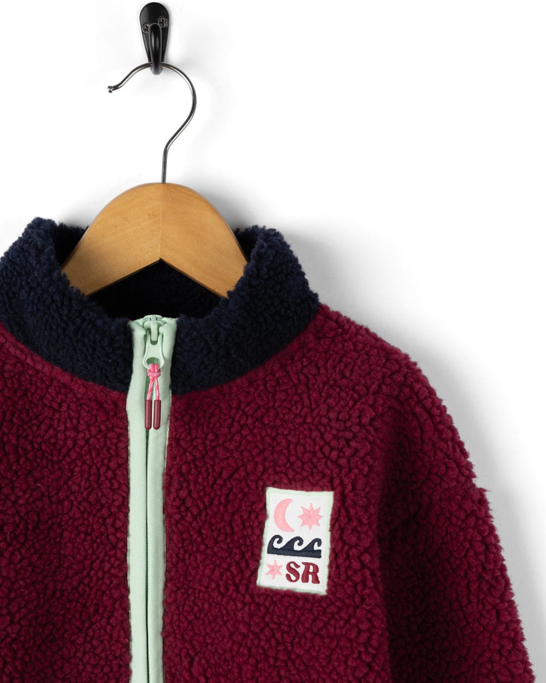 Emery Star - Kids Zip Fleece - Pink/Blue