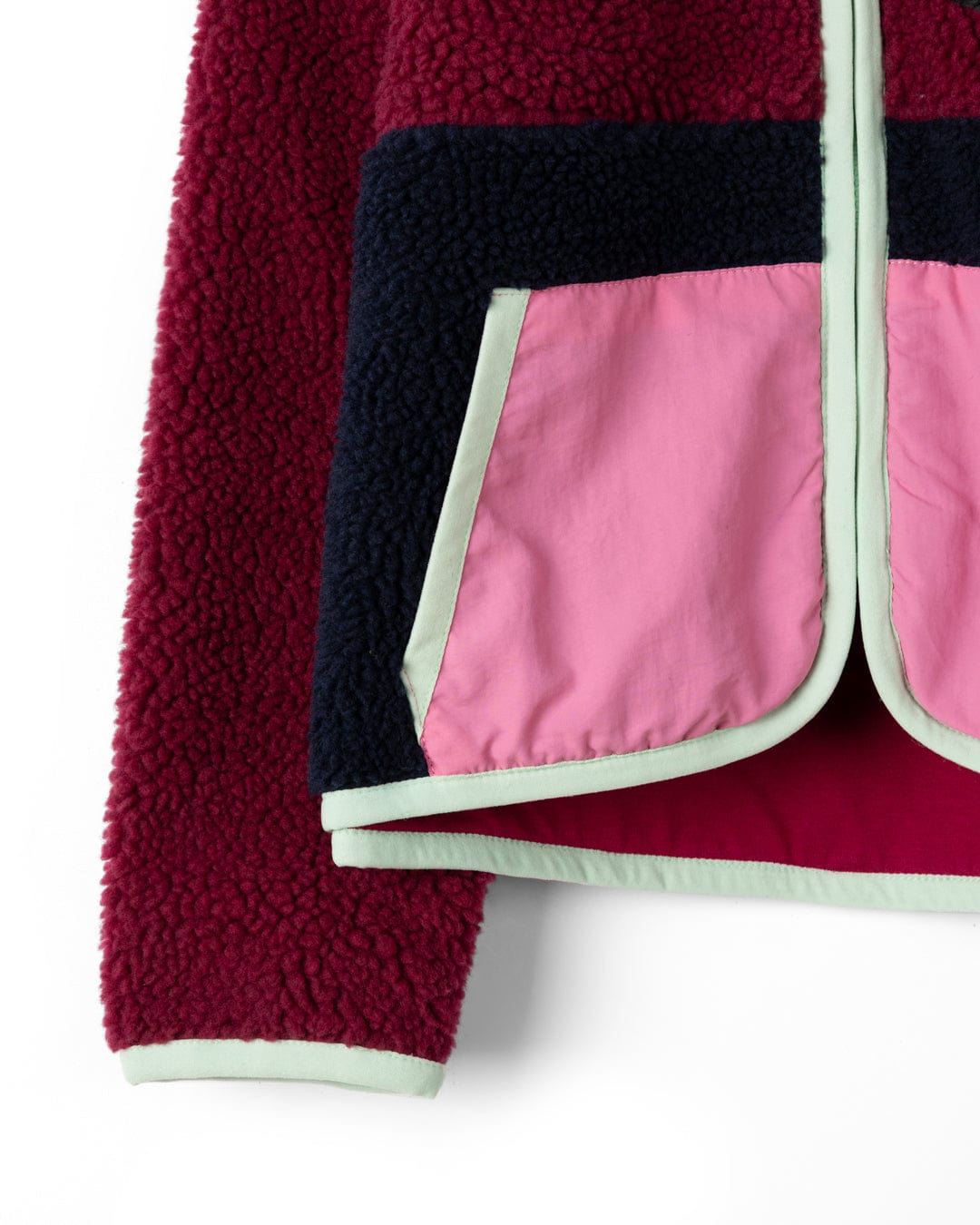 Emery Star - Kids Zip Fleece - Pink/Blue