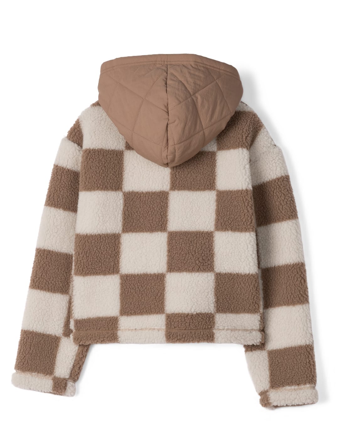 Calla Kids Fleece Hooded in Brown
