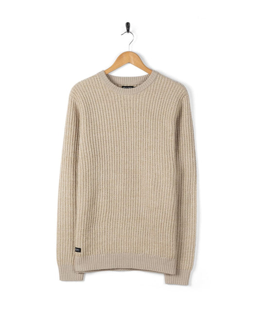 Arlen - Mens Knitted Jumper - Cream