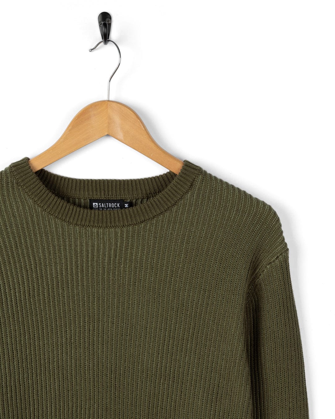 Waite - Mens Knitted Jumper - Green