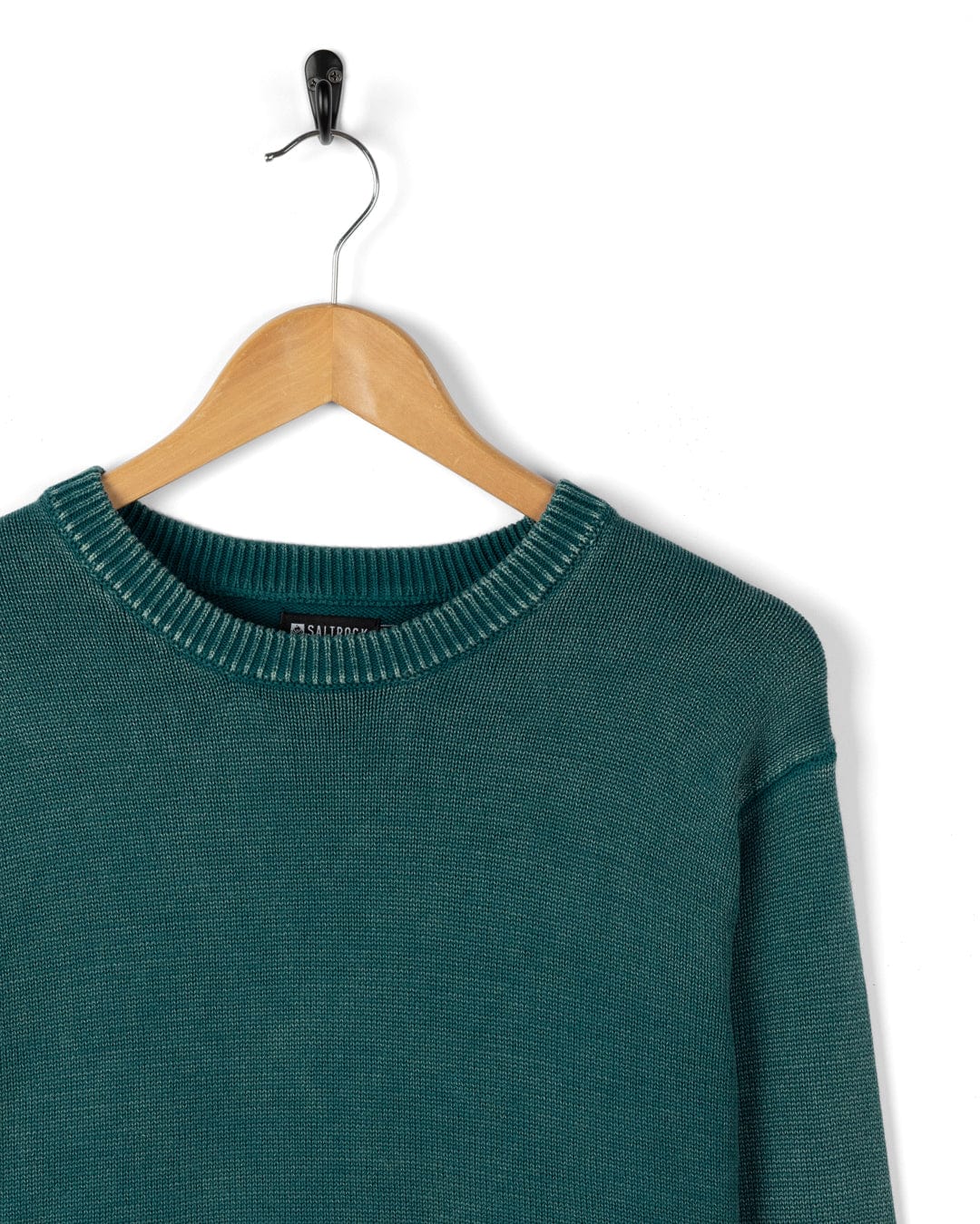 Waley - Mens Knitted Jumper - Teal