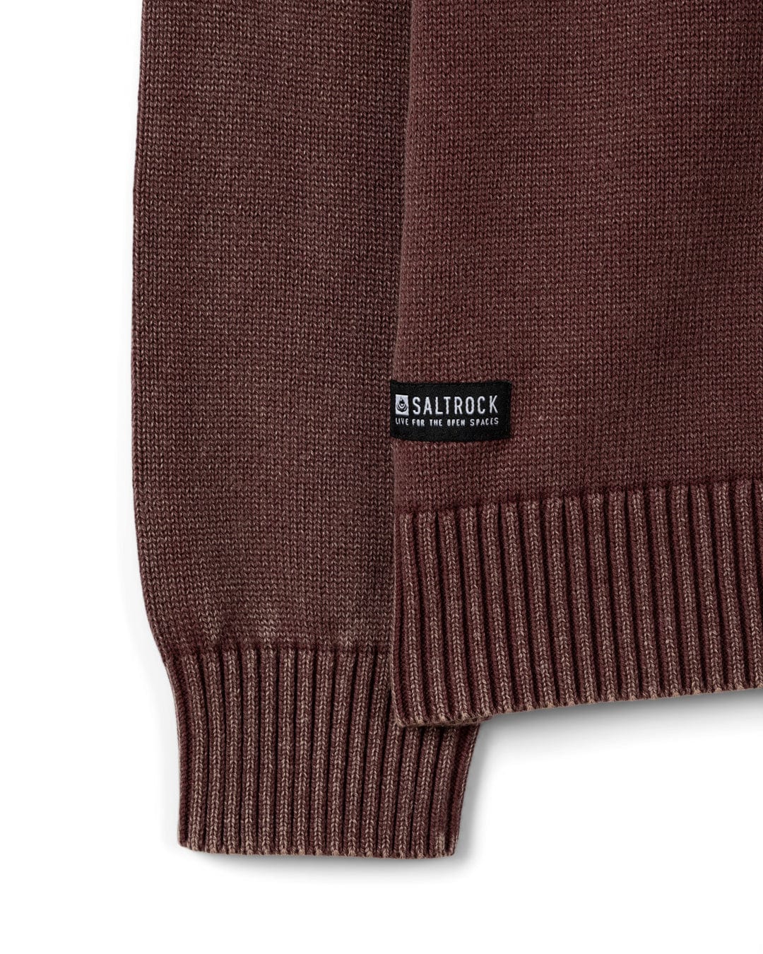 Waley - Mens Knitted Jumper - Dark Purple