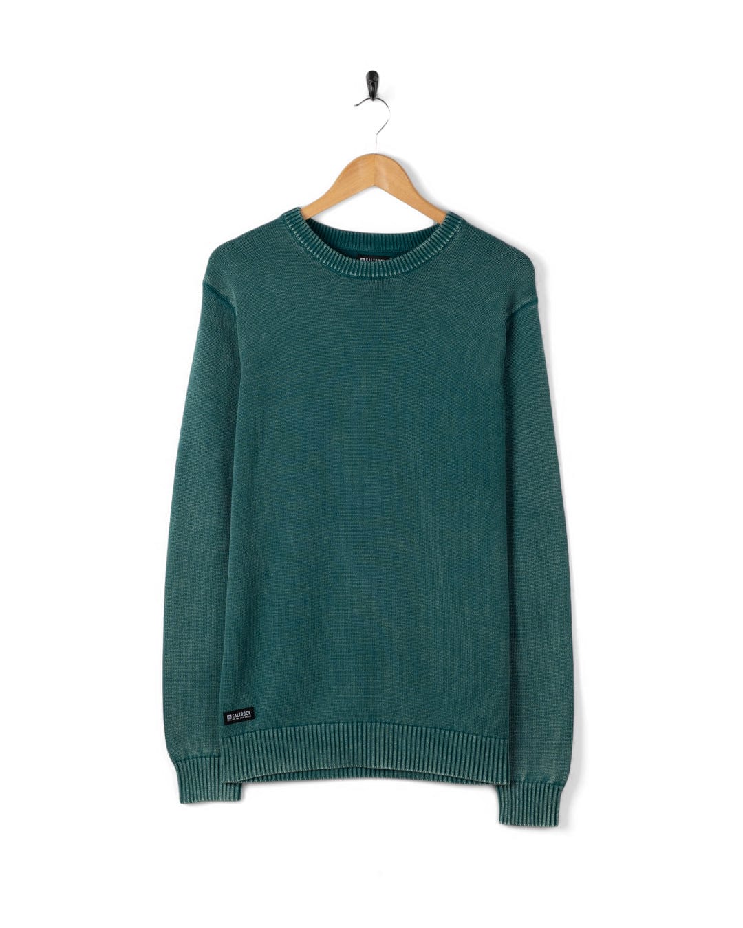 Waley - Mens Knitted Jumper - Teal