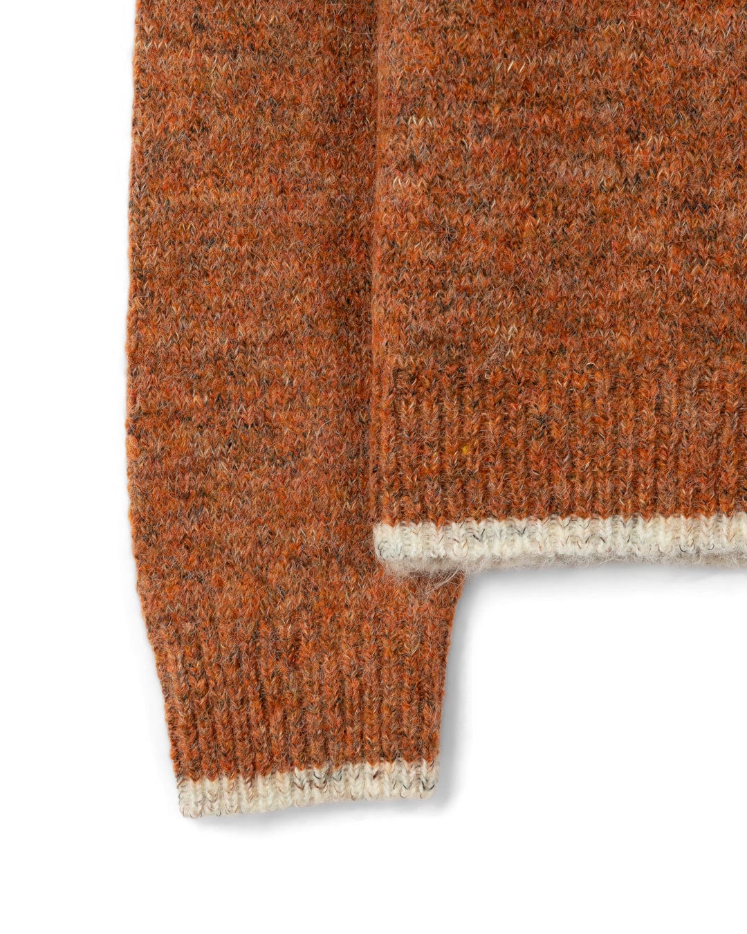 Bonnie - Womens Fleck Jumper - Orange