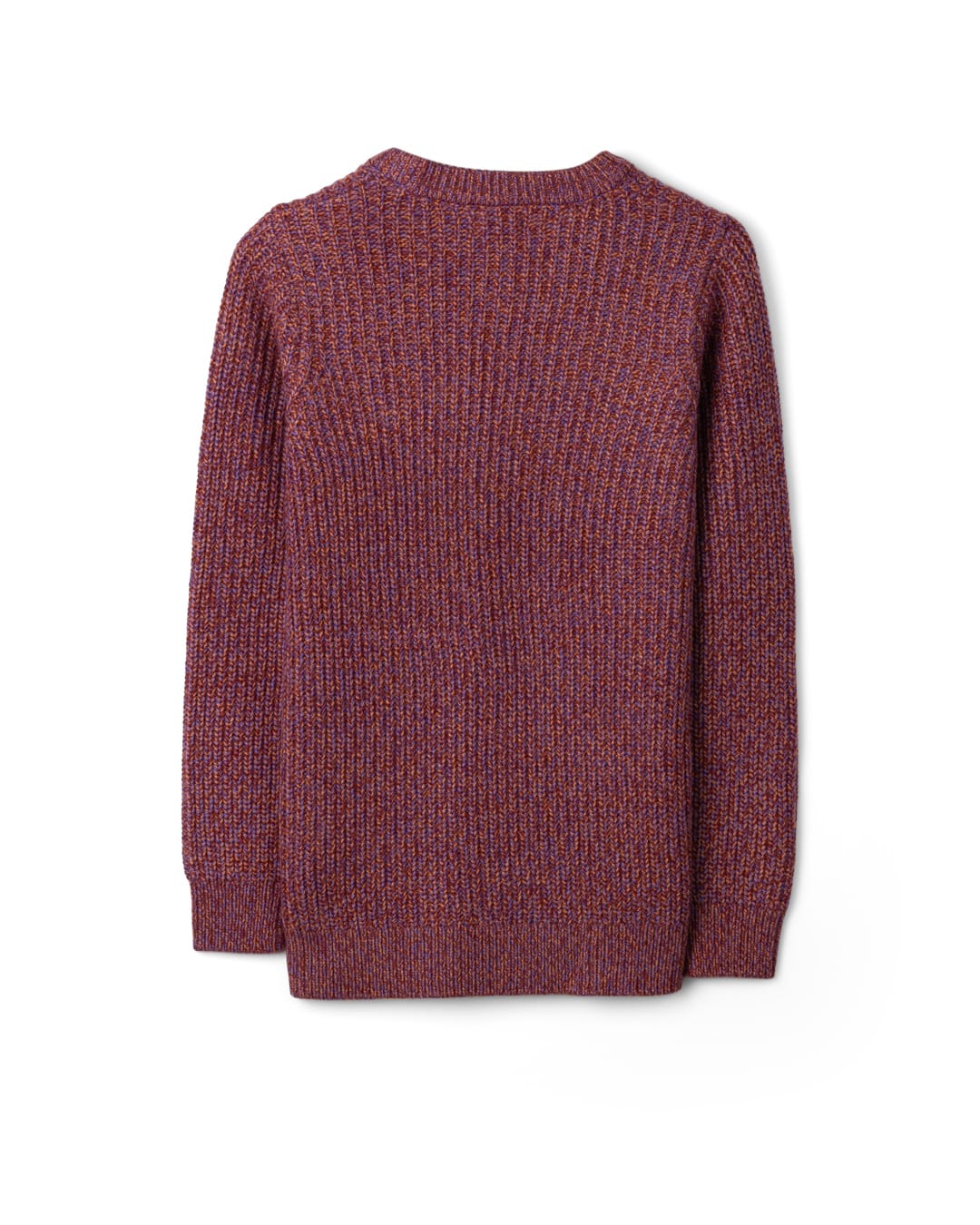 Lucy Womens Longline Knitted Jumper in Purple