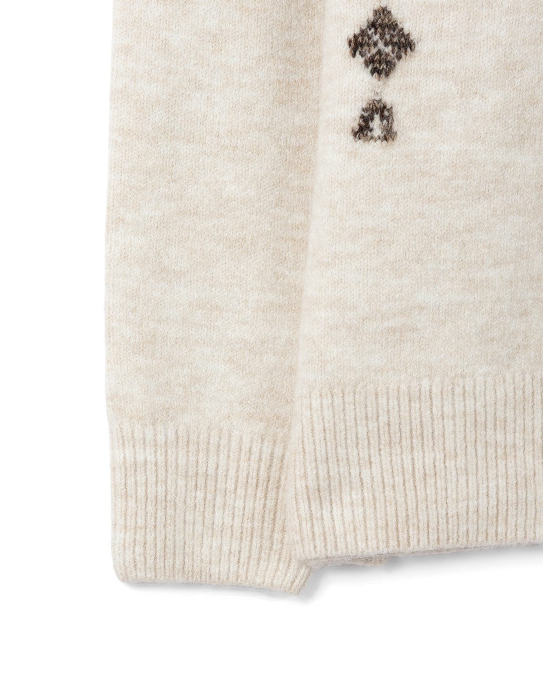 Myette - Womens Aztec Jumper - Cream