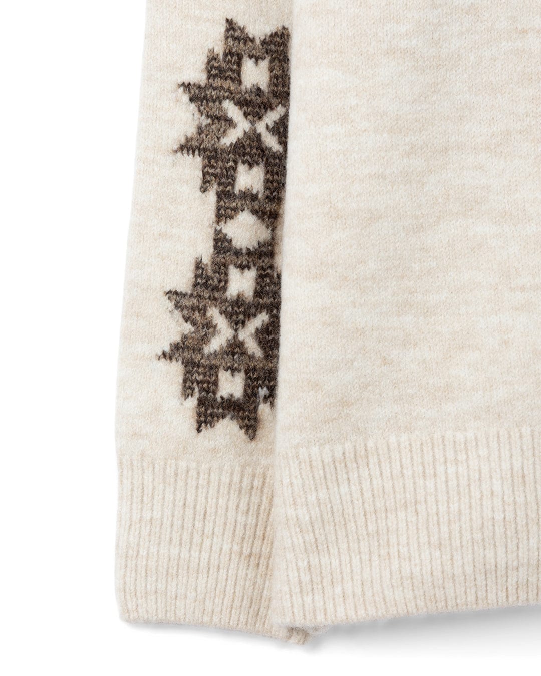 Myette - Womens Aztec Jumper - Cream