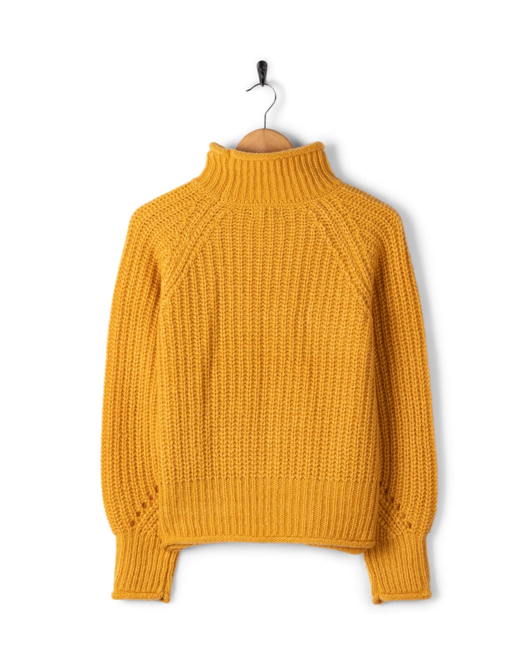 Andie - Chunky Knitted Jumper - Yellow