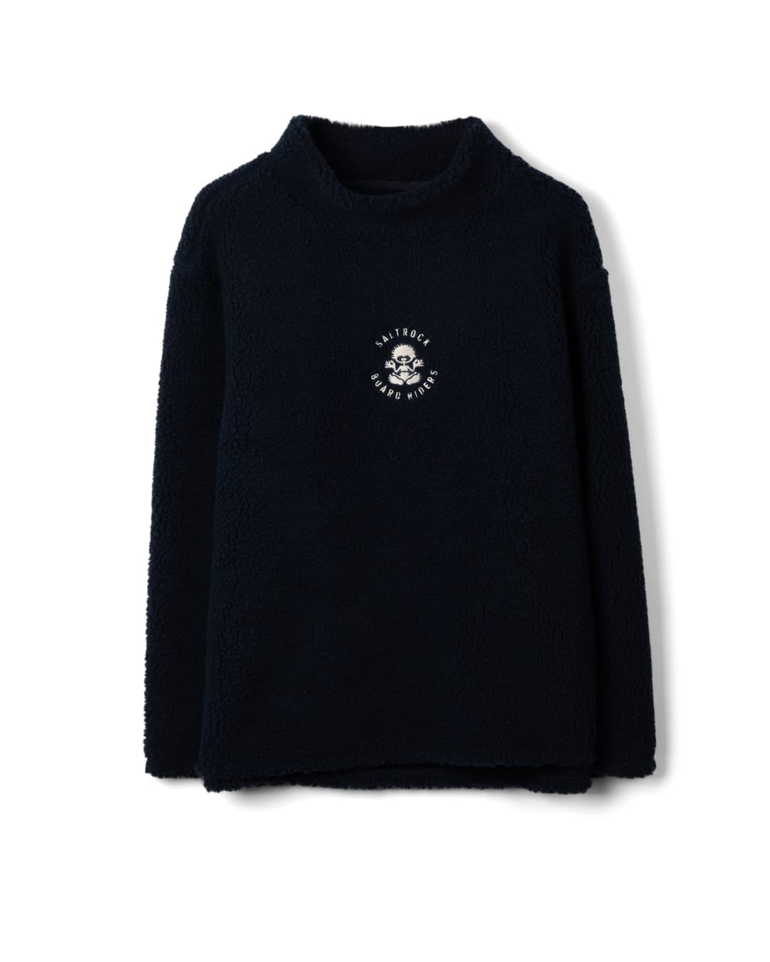 Tok Unisex Oversized Recycled Borg Fleece in Blue