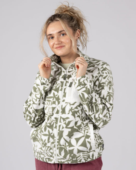 Balance - Womens Zip Fleece - Light Green