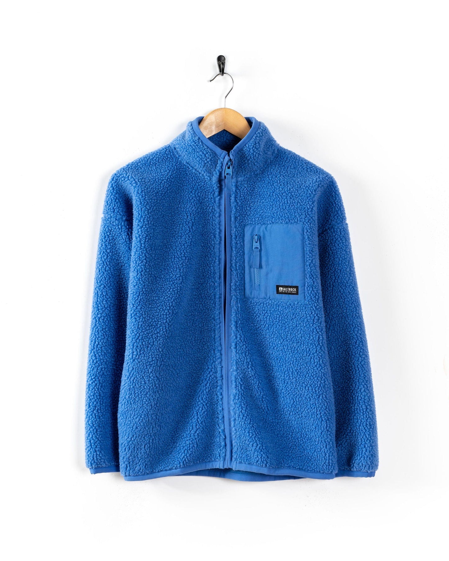 Carrie - Womens Recycled Fleece - Blue