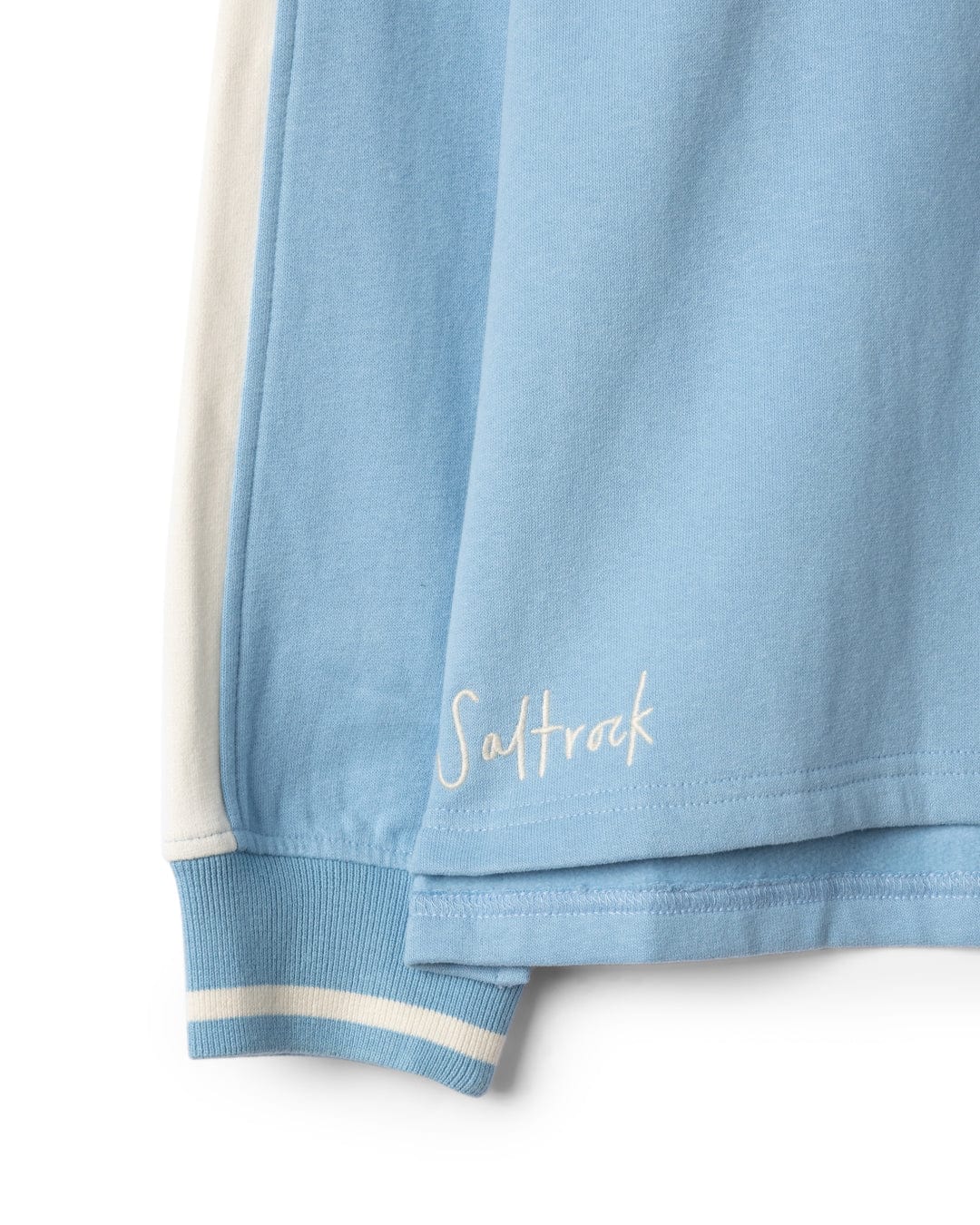 Anna - Womens V-Neck Sweat - Light Blue