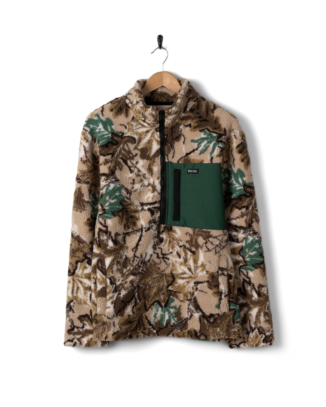 True Camo - Mens 1/4 Neck Fleece - Camo