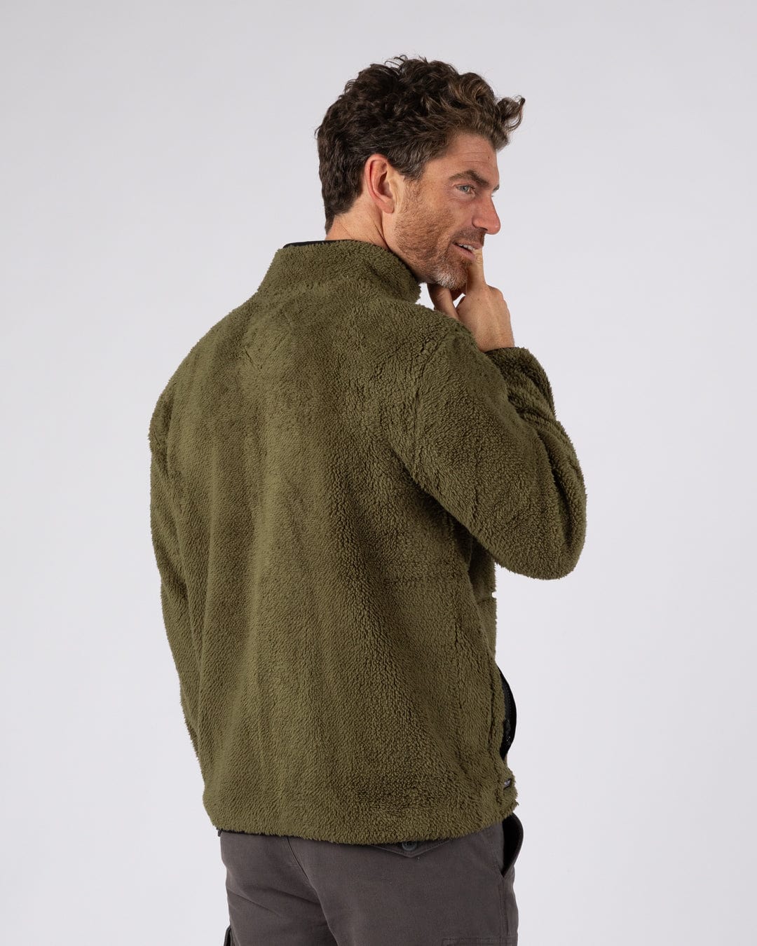 Wishaw - Mens Soft Fleece - Green