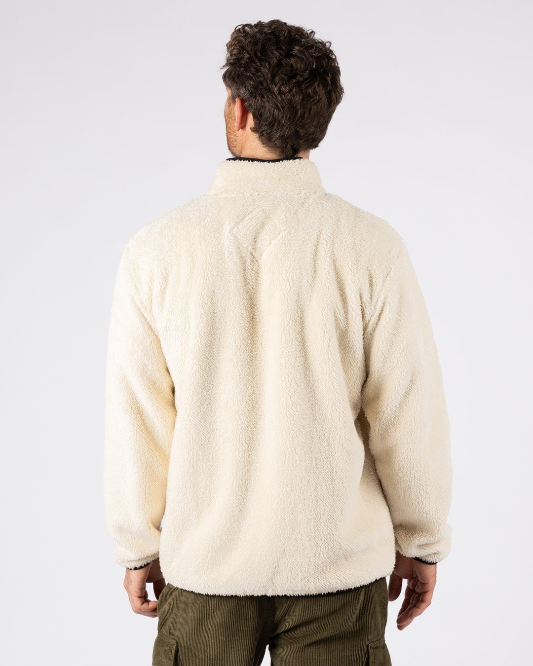 Wishaw - Mens Soft Fleece - Cream