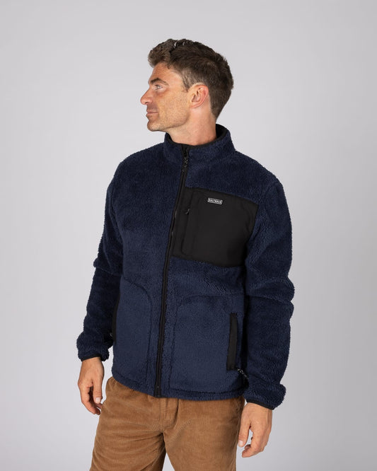 Wishaw Mens Soft Fleece in Blue