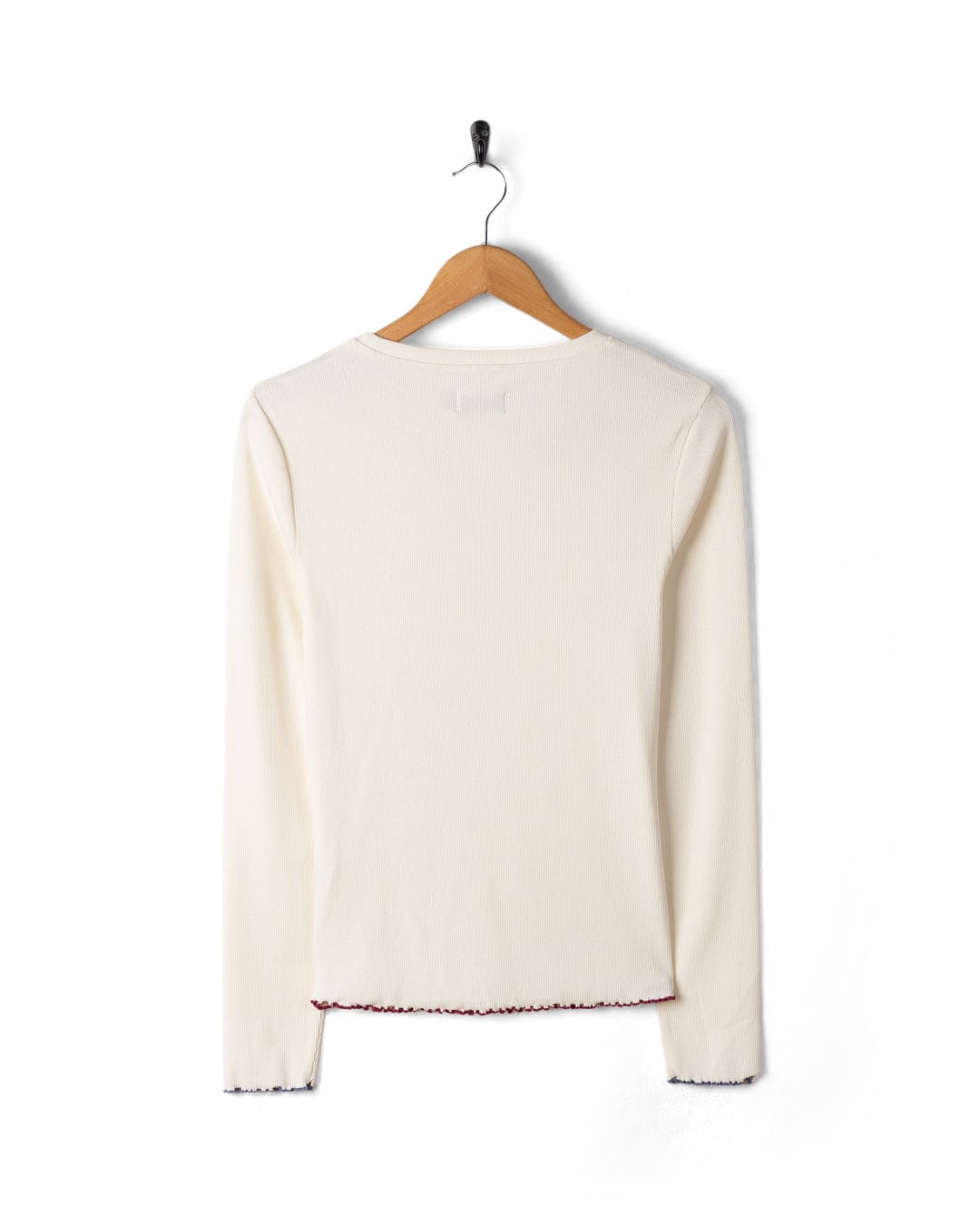 Dixie - Womens Long Sleeve T-Shirt - Cream