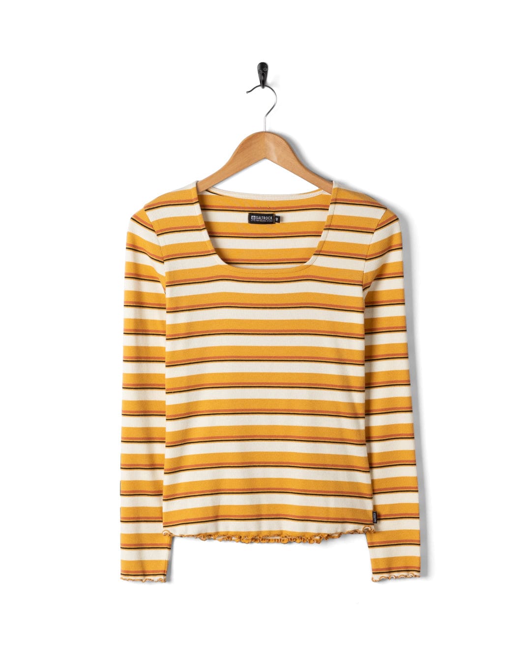 Lenna - Womens Long Sleeve T-Shirt - Yellow