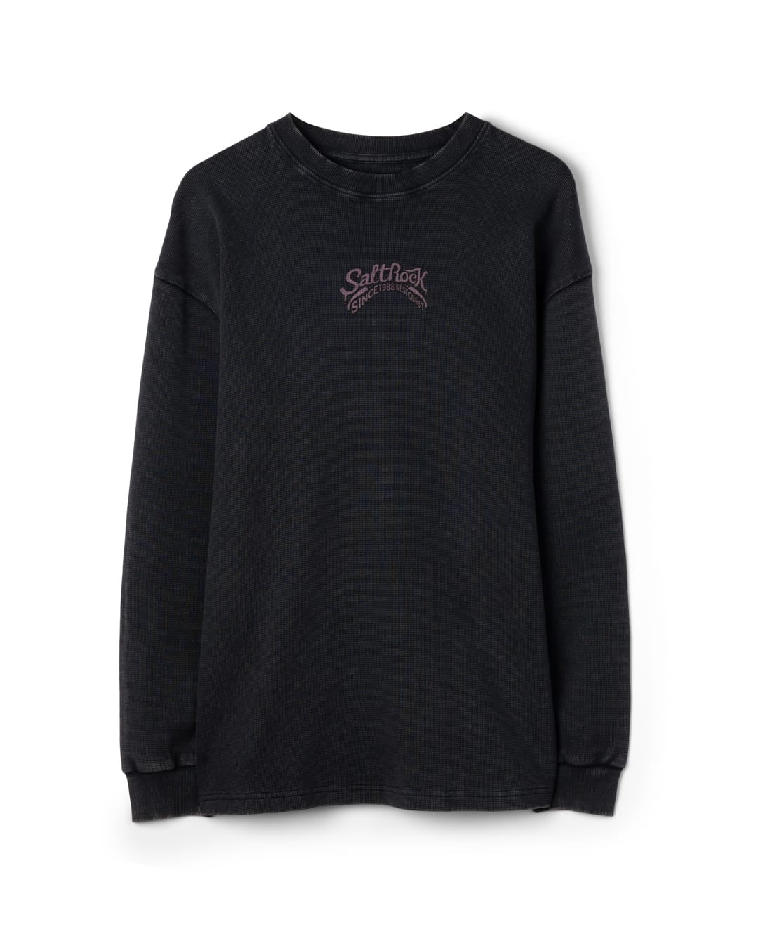 Race To Base Mens Long Sleeve T-Shirt In Dark Grey