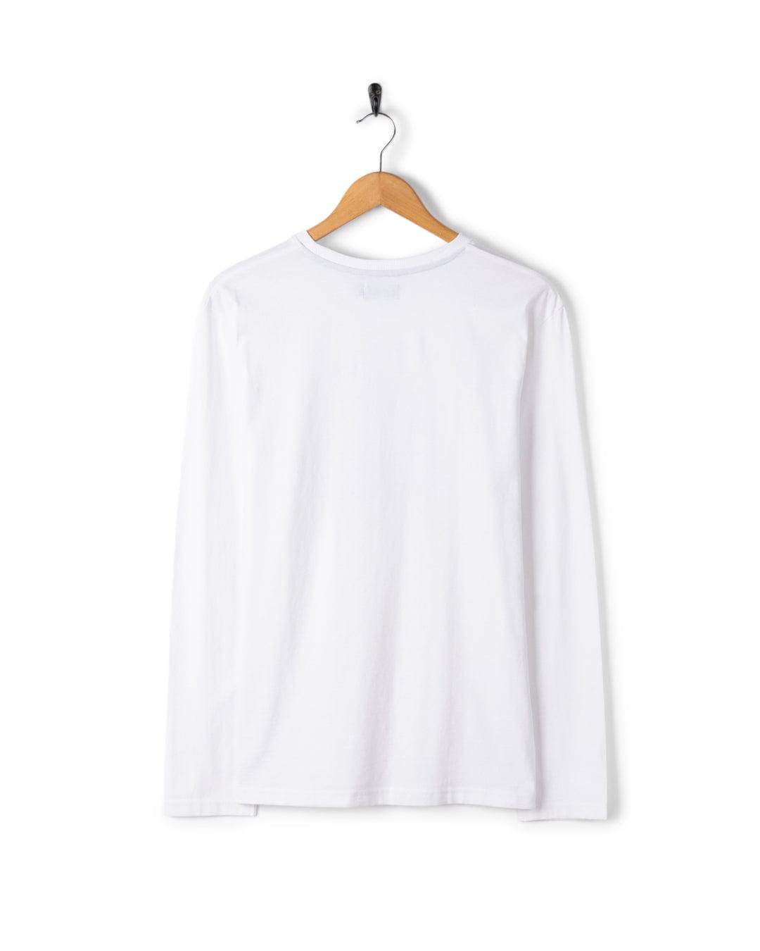 Axle - Mens Long Sleeve T-Shirt - White