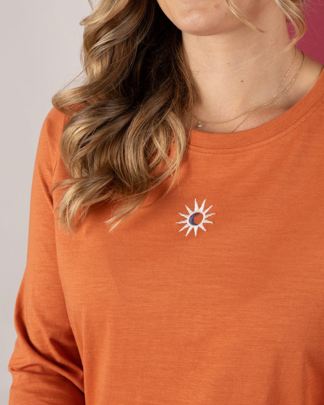 Birdie - Womens Long Sleeve T-Shirt - Orange