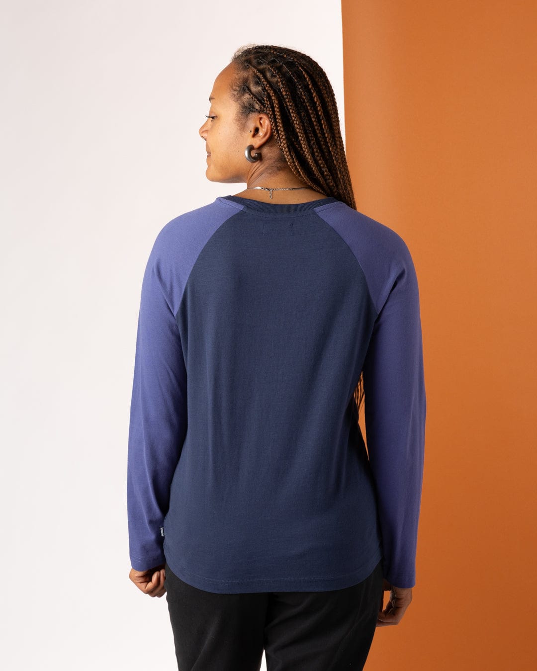 Links - Womens Long Sleeve T-Shirt - Purple