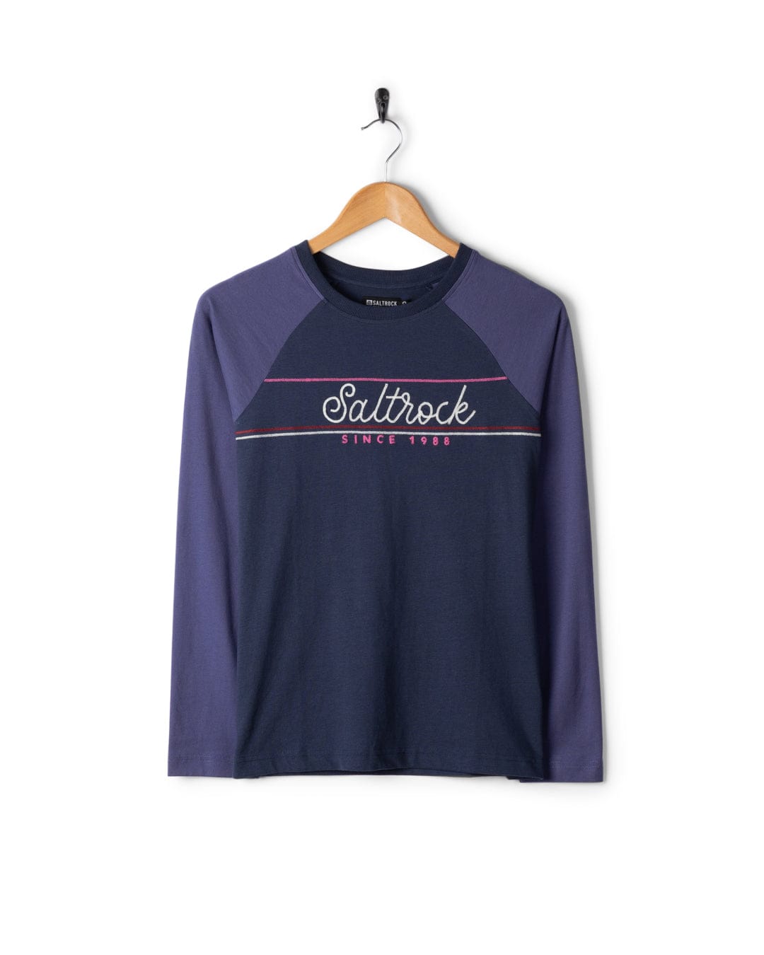 Links - Womens Long Sleeve T-Shirt - Purple