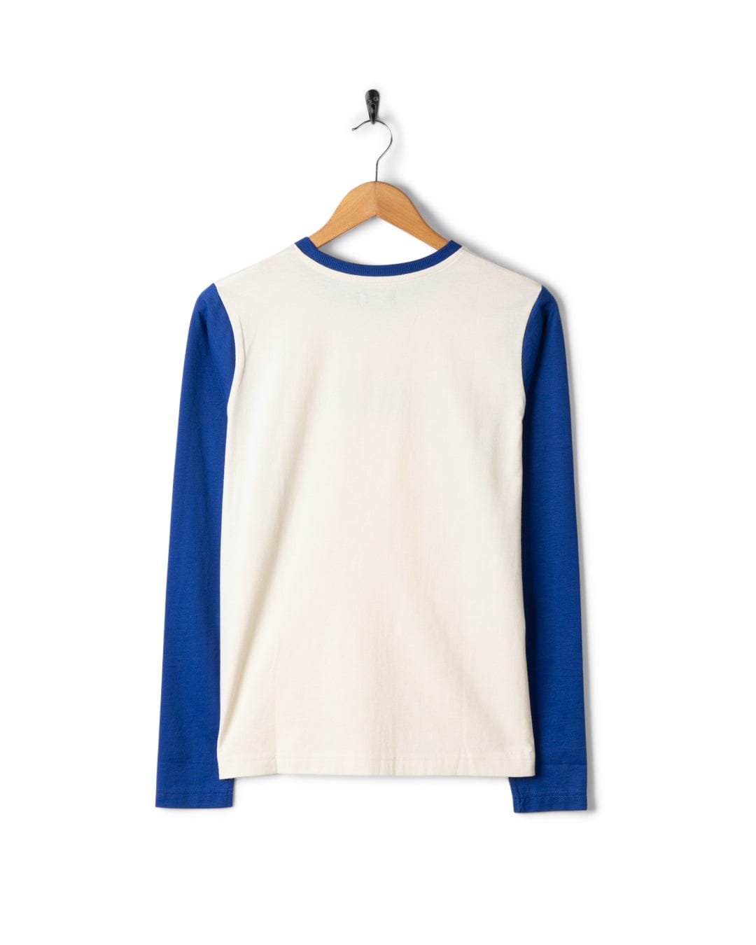 Horizon Stripe - Womens Long Sleeve T-Shirt - Blue