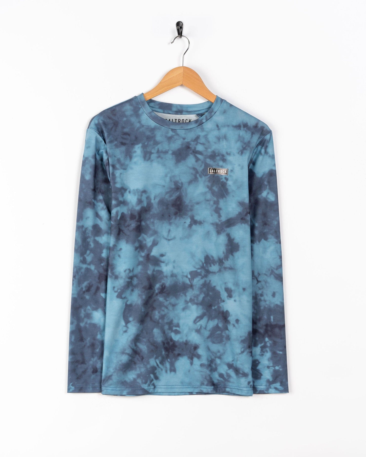 Rebalance Hybrid - Mens UPF 50+ Long Sleeve T-Shirt - Blue