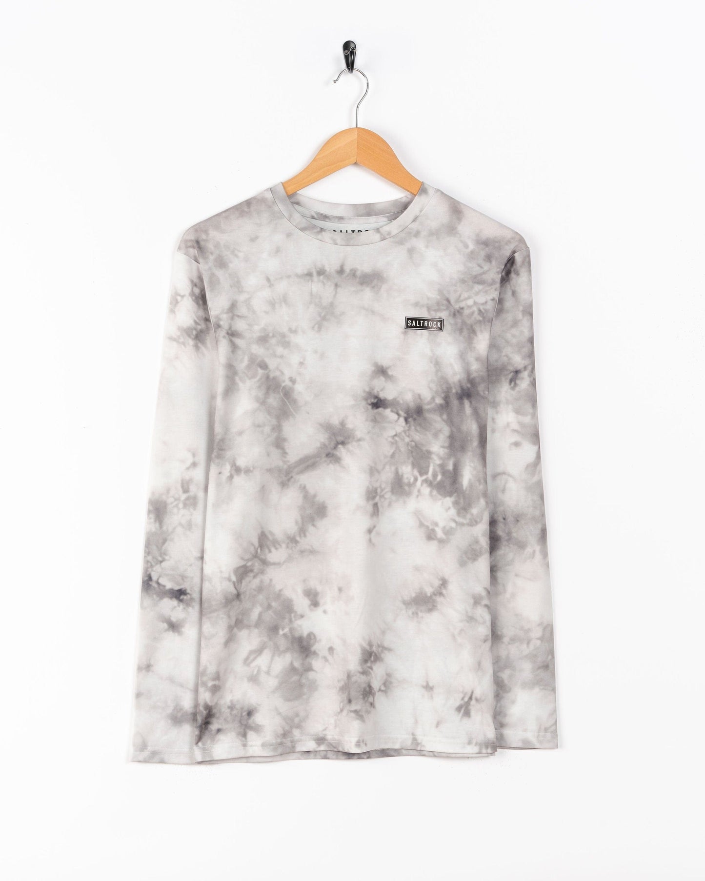 Rebalance Hybrid - Mens UPF 50+ Long Sleeve T-Shirt - Grey