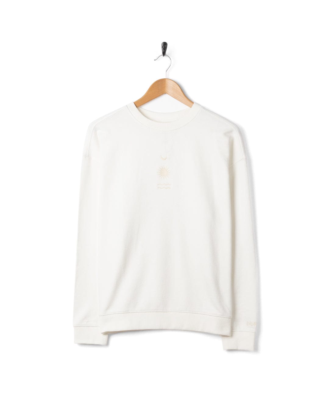 Equinox - Womens Oversized Sweatshirt - Cream