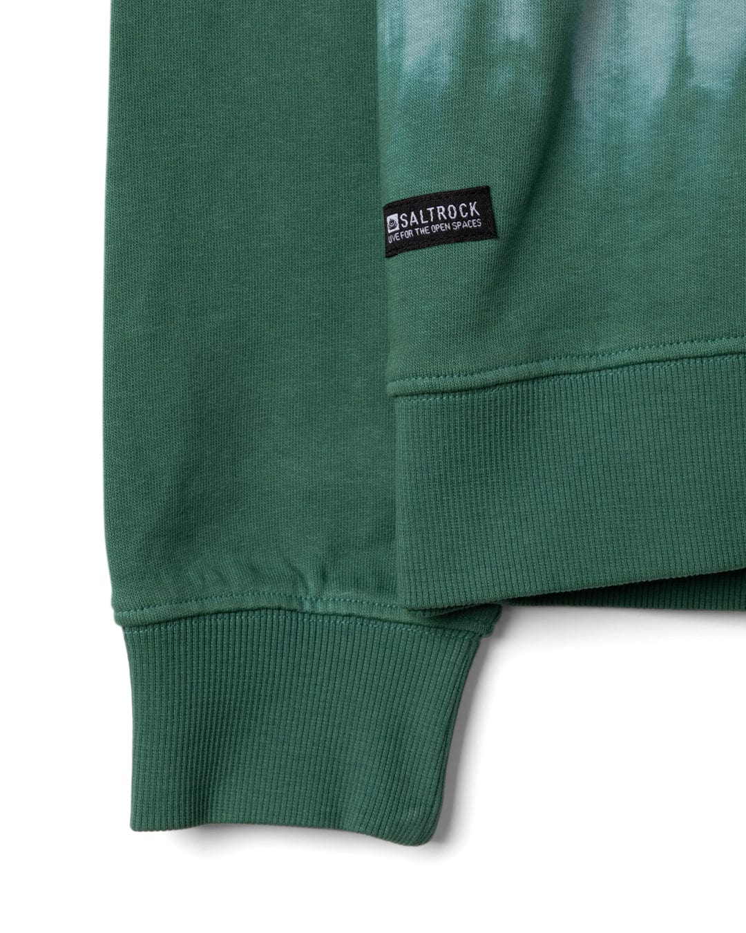 Pitcher Emb - Mens Oversized Tie Dye Sweat Shirt - Green
