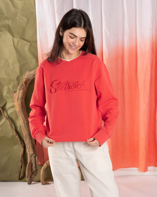 Prem Trademark - Womens Sweat - Coral
