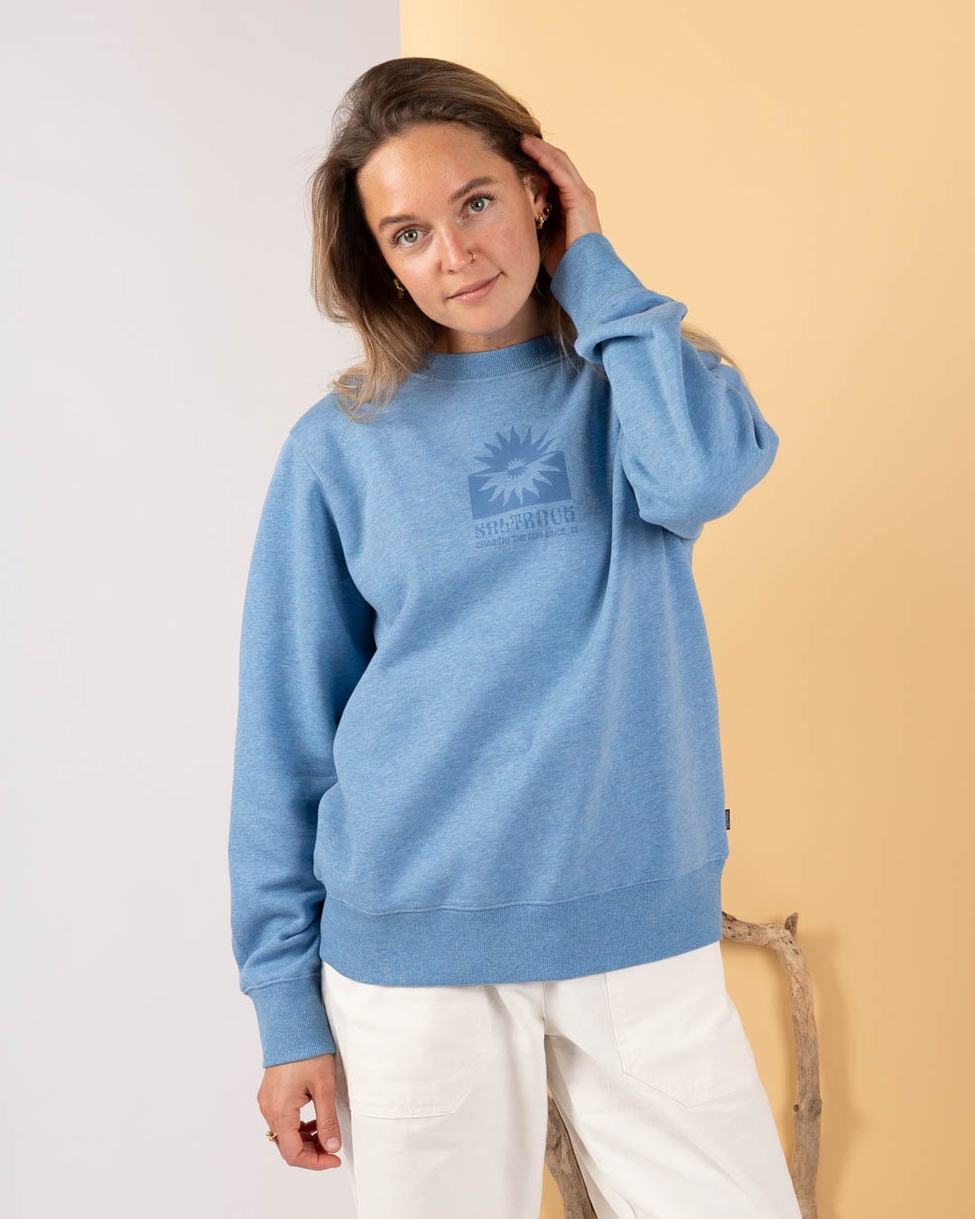 Roots - Womens Sweat Top - Blue