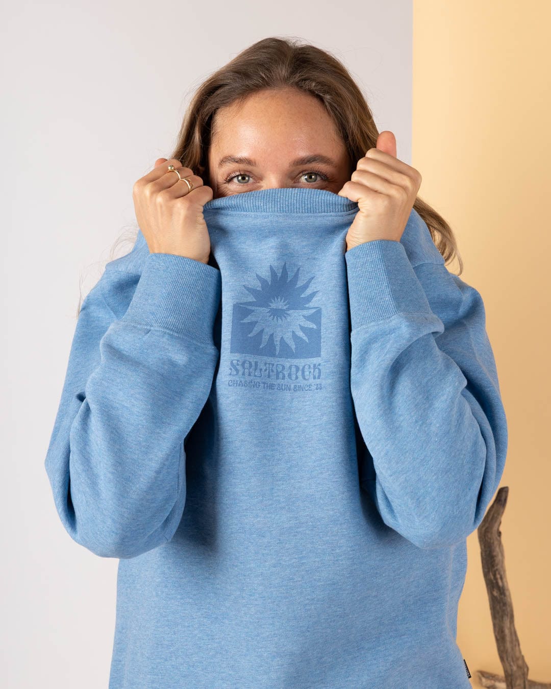 Roots - Womens Sweat Top - Blue