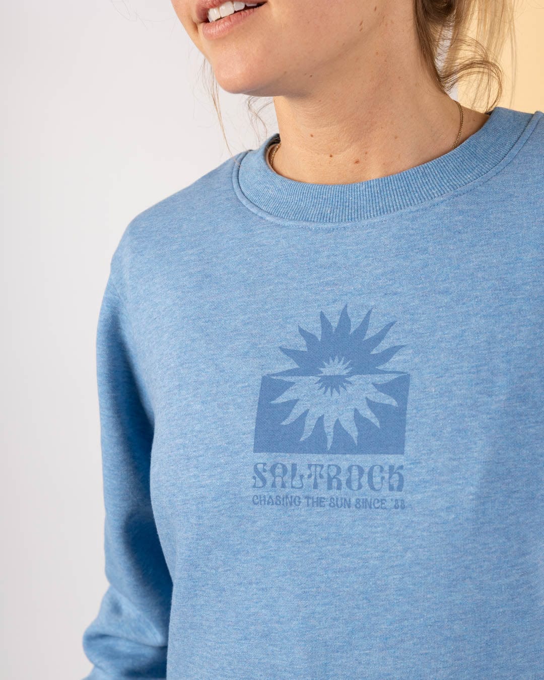 Roots - Womens Sweat Top - Blue