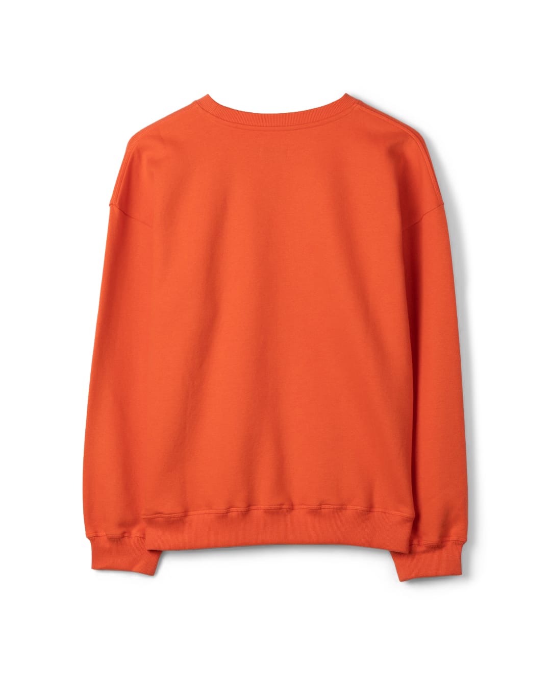 Back To Nature Womens Oversized Sweatshirt in Orange
