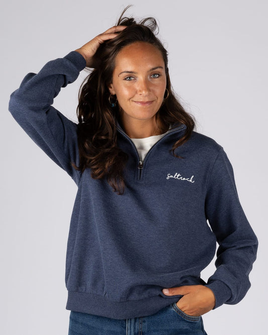 Essential Womens Sweatshirt In Blue