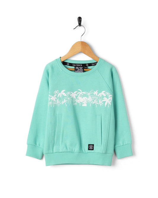 Palm - Kids Sweat - Turquoise