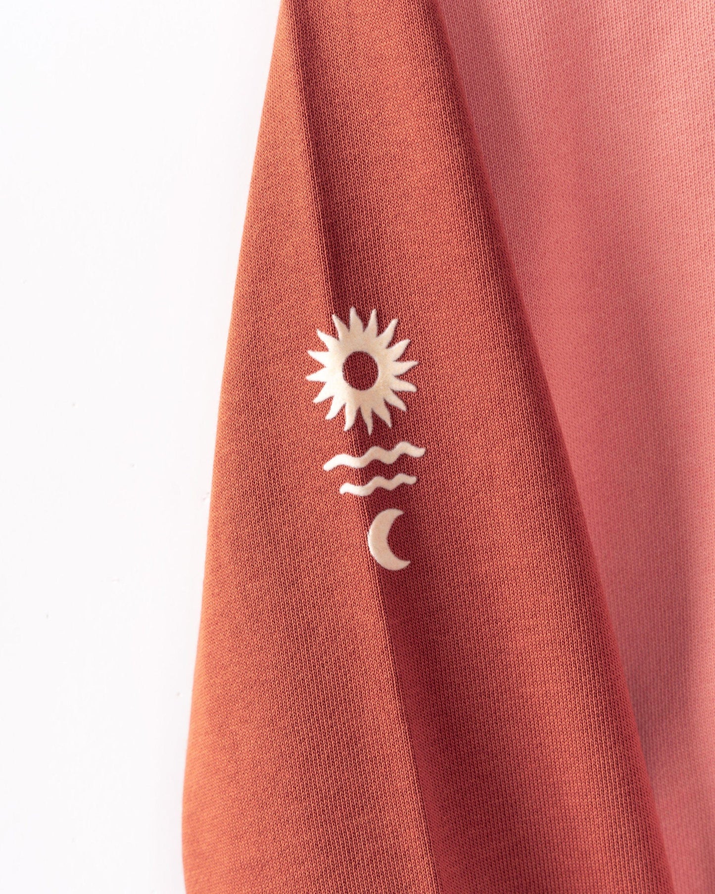 Sunshine Soul - Kids Oversized Sweatshirt - Coral