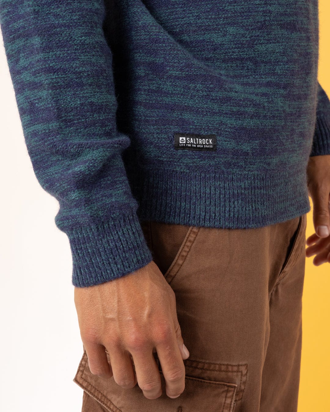 Reader - Mens Knitted Jumper - Blue