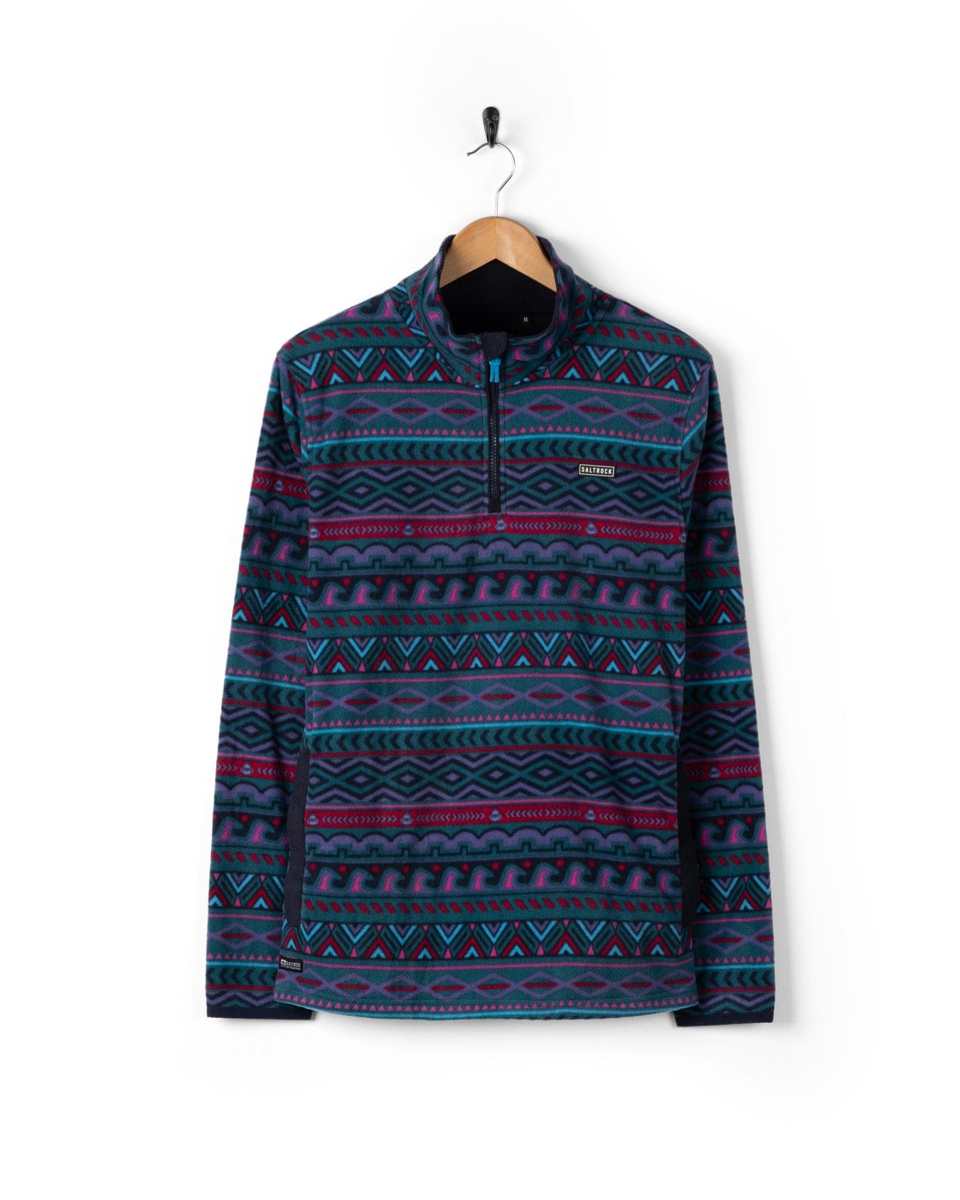 Treehouse - Mens 1/4 Neck Fleece - Purple